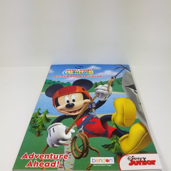 Mickey Mouse Club Coloring Big fun adventure book - Picture 5 of 6